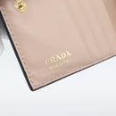 PRADA Bifold Wallet Safiano Leather Black Gold Auth bs36713A-13