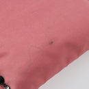 PRADA Hand Bag Satin Pink Silver Auth bs36714-7
