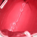 PRADA Hand Bag Satin Pink Silver Auth bs36714-9