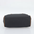 SAINT LAURENT Boston Bag PVC Black Gold Auth bs36716-5