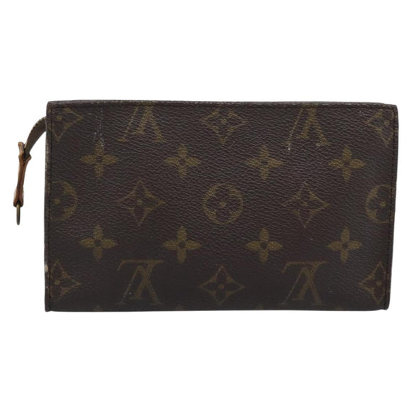 LOUIS VUITTON Monogram Bucket PM Accessory Pouch LV Auth bs36719