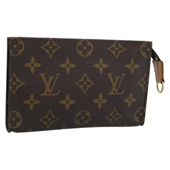 LOUIS VUITTON Monogram Bucket PM Accessory Pouch LV Auth bs36720
