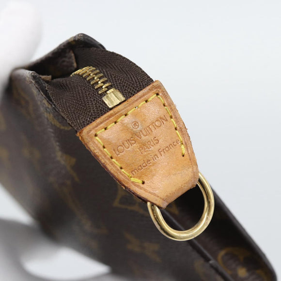 LOUIS VUITTON Monogram Bucket PM Accessory Pouch LV Auth bs36720