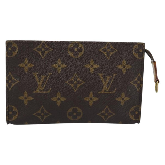 LOUIS VUITTON Monogram Bucket PM Accessory Pouch LV Auth bs36720
