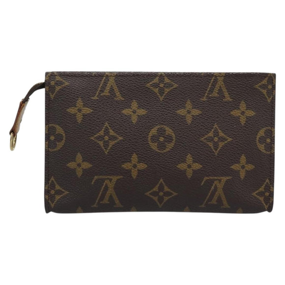 LOUIS VUITTON Monogram Bucket PM Accessory Pouch LV Auth bs36720