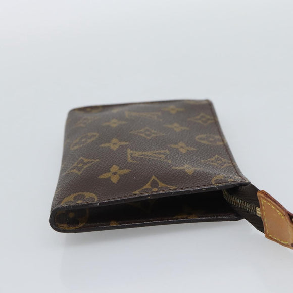 LOUIS VUITTON Monogram Bucket PM Accessory Pouch LV Auth bs36720