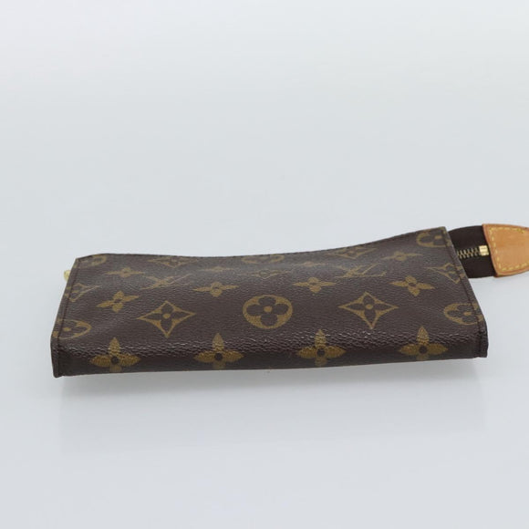 LOUIS VUITTON Monogram Bucket PM Accessory Pouch LV Auth bs36720