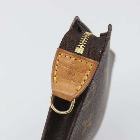 LOUIS VUITTON Monogram Bucket PM Accessory Pouch LV Auth bs36721