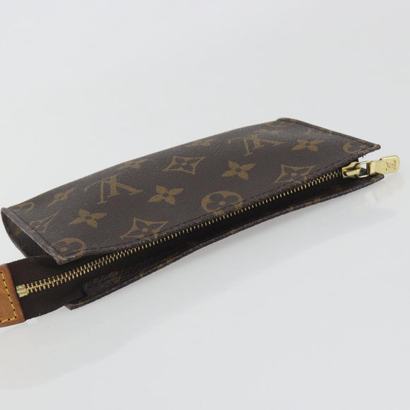 LOUIS VUITTON Monogram Bucket PM Accessory Pouch LV Auth bs36721