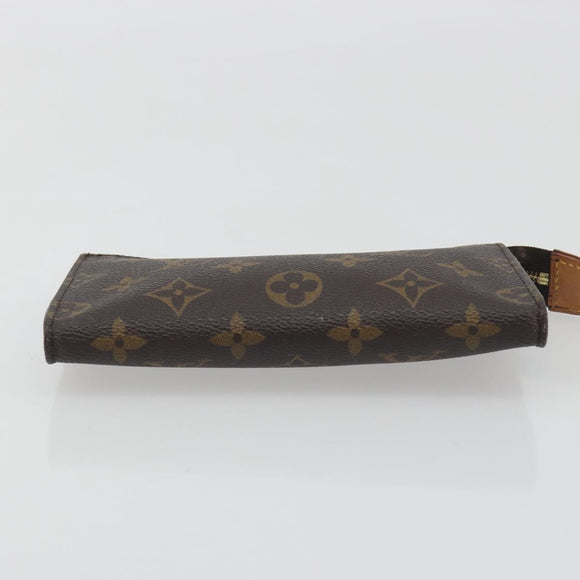 LOUIS VUITTON Monogram Bucket PM Accessory Pouch LV Auth bs36721