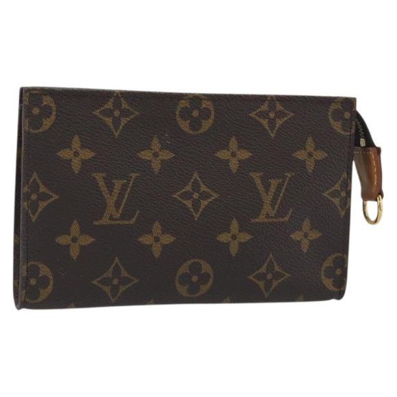LOUIS VUITTON Monogram Bucket PM Accessory Pouch LV Auth bs36722