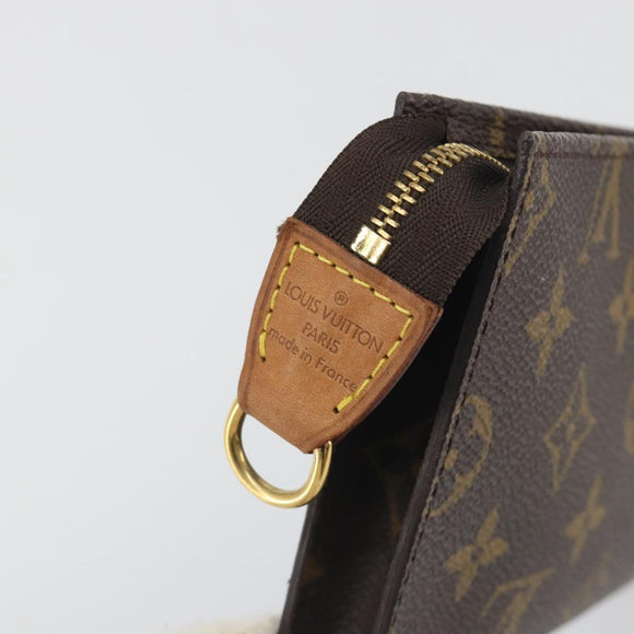 LOUIS VUITTON Monogram Bucket PM Accessory Pouch LV Auth bs36722