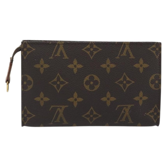 LOUIS VUITTON Monogram Bucket PM Accessory Pouch LV Auth bs36722