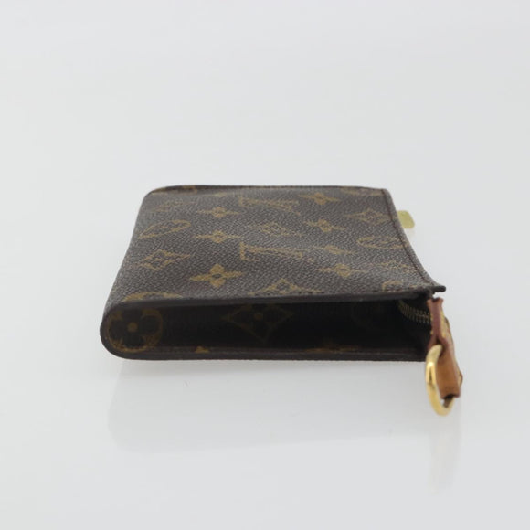 LOUIS VUITTON Monogram Bucket PM Accessory Pouch LV Auth bs36722