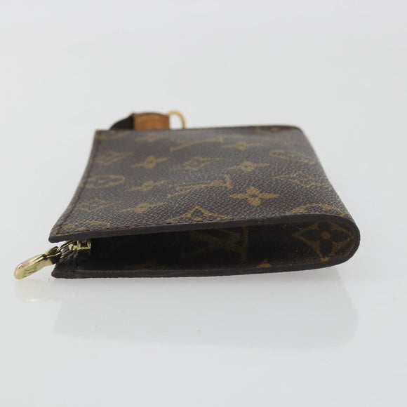 LOUIS VUITTON Monogram Bucket PM Accessory Pouch LV Auth bs36722