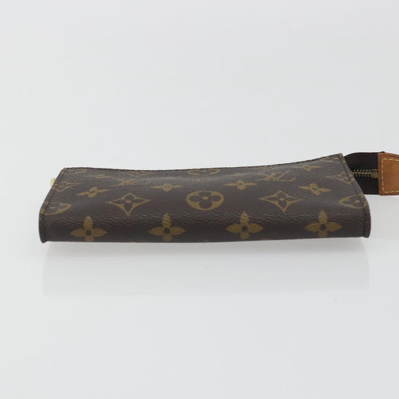 LOUIS VUITTON Monogram Bucket PM Accessory Pouch LV Auth bs36722