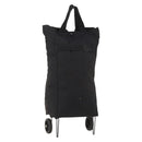 FENDI Carry Case Zucca Canvas Black Brown Auth bs36724-1