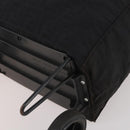 FENDI Carry Case Zucca Canvas Black Brown Auth bs36724-10