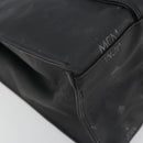 MCM Vicetos Logogram Shoulder Bag PVC Black Gold Auth bs36729-14