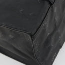 MCM Vicetos Logogram Shoulder Bag PVC Black Gold Auth bs36729-16