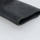 LOUIS VUITTON Monogram Mahina Portefeuille Amelia Black M95549 Auth bs36730-15