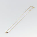 LOUIS VUITTON Essential V Necklace Metal Gold M61083 LV Auth bs36732-10