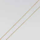 LOUIS VUITTON Essential V Necklace Metal Gold M61083 LV Auth bs36732-13