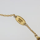 LOUIS VUITTON Essential V Necklace Metal Gold M61083 LV Auth bs36732-15