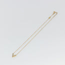 LOUIS VUITTON Essential V Necklace Metal Gold M61083 LV Auth bs36732-2