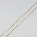 LOUIS VUITTON Essential V Necklace Metal Gold M61083 LV Auth bs36732-5