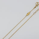 LOUIS VUITTON Essential V Necklace Metal Gold M61083 LV Auth bs36732-6