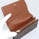 LOUIS VUITTON Porte Monnaie Billets Tresor Wallet M61730 LV Auth bs36733-8