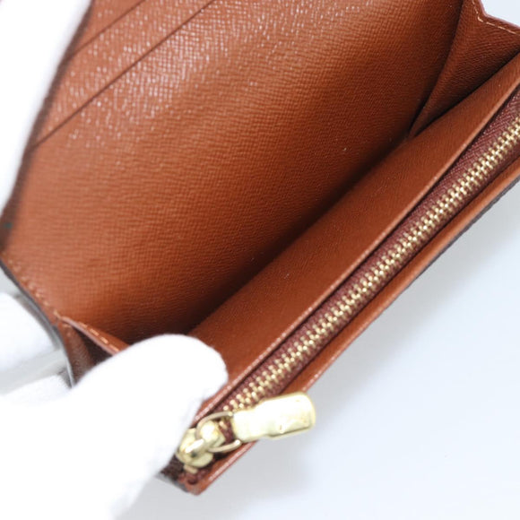 LOUIS VUITTON Porte Monnaie Billets Tresor Wallet M61730 LV Auth bs36733