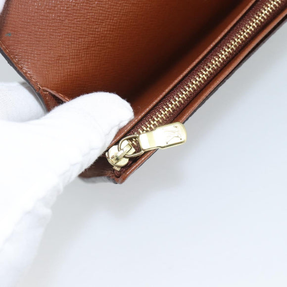LOUIS VUITTON Porte Monnaie Billets Tresor Wallet M61730 LV Auth bs36733