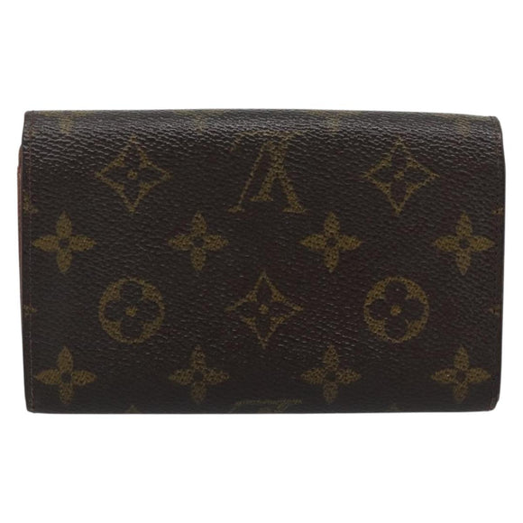 LOUIS VUITTON Porte Monnaie Billets Tresor Wallet M61730 LV Auth bs36733