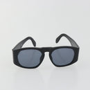 CHANEL Sunglasses Plastic Black Gold CC Auth bs36740-13