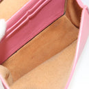 BOTTEGA VENETA MAXI INTRECCIATO Cassette Shoulder Bag Pink Gold Auth bs36741-18