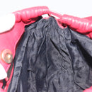 LOEWE Shoulder Bag Leather Red Gold Auth bs36743A-17
