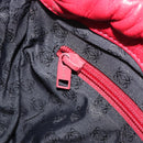 LOEWE Shoulder Bag Leather Red Gold Auth bs36743A-19