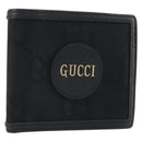 GUCCI GG Canvas Of The Grid Wallet Black 625574 Auth bs36744-1
