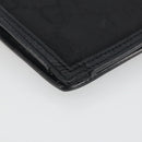 GUCCI GG Canvas Of The Grid Wallet Black 625574 Auth bs36744-16