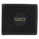 GUCCI GG Canvas Of The Grid Wallet Black 625574 Auth bs36744-13