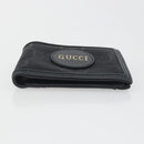 GUCCI GG Canvas Of The Grid Wallet Black 625574 Auth bs36744-6