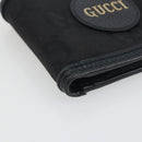 GUCCI GG Canvas Of The Grid Wallet Black 625574 Auth bs36744-14