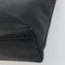 Salvatore Ferragamo Shoulder Bag Leather Black Silver Auth bs36748-12