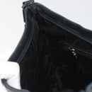 Salvatore Ferragamo Shoulder Bag Leather Black Silver Auth bs36748-18