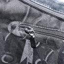 Salvatore Ferragamo Shoulder Bag Leather Black Silver Auth bs36748-19