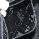 Salvatore Ferragamo Shoulder Bag Leather Black Silver Auth bs36748-20