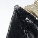 Christian Dior Hardcore Chain Shoulder Bag Silk Silver Gold Auth bs36753A-21
