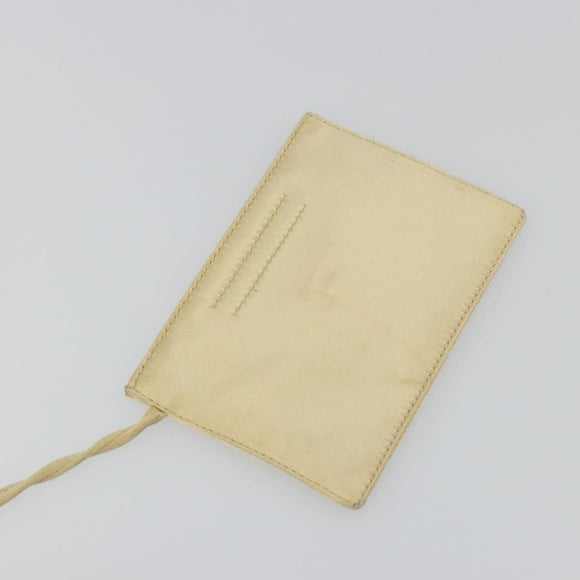 PRADA Hand Bag Vinyl Gold Auth bs36756